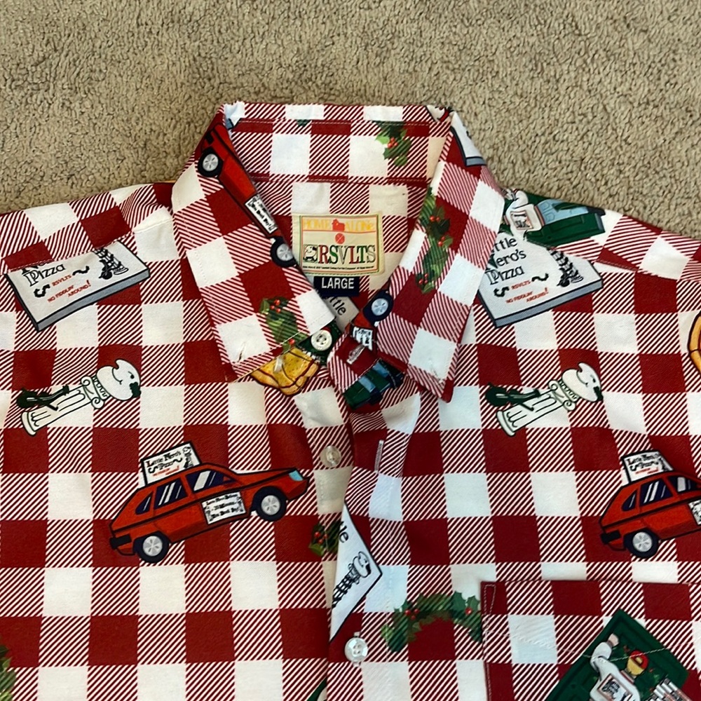 RSVLTS Home Alone button up